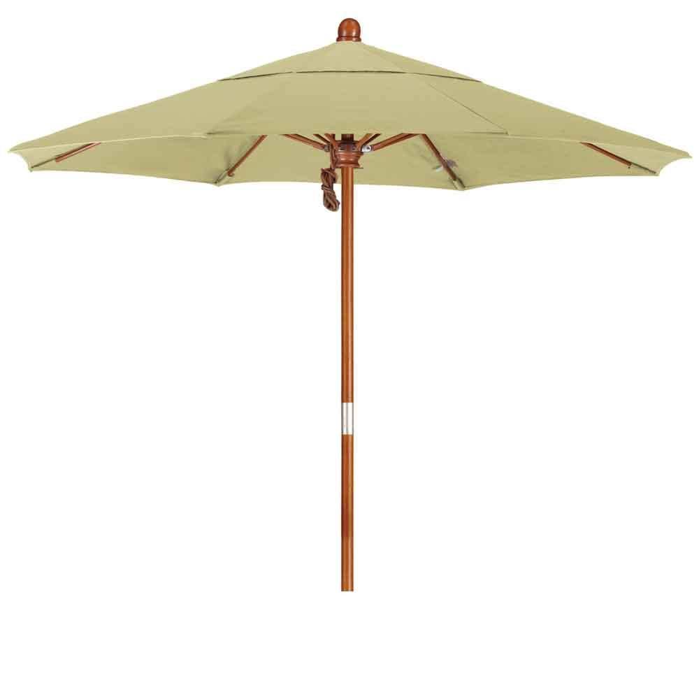 7.5 ft. Wood Market Umbrella W4760