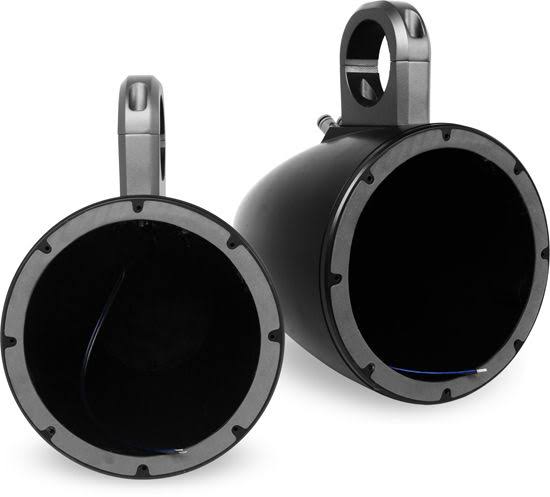 Black Marine Tower Speaker Enclosure, 2 pack E376