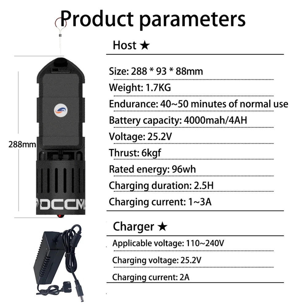 Electric Underwater Scooter 20M Waterproof K422