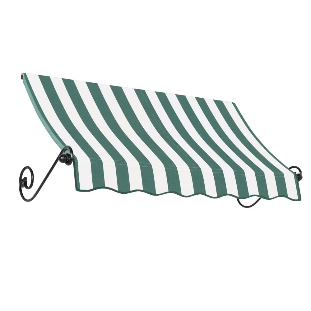 10.375 ft Fixed Awning Acrylic Fabric U242