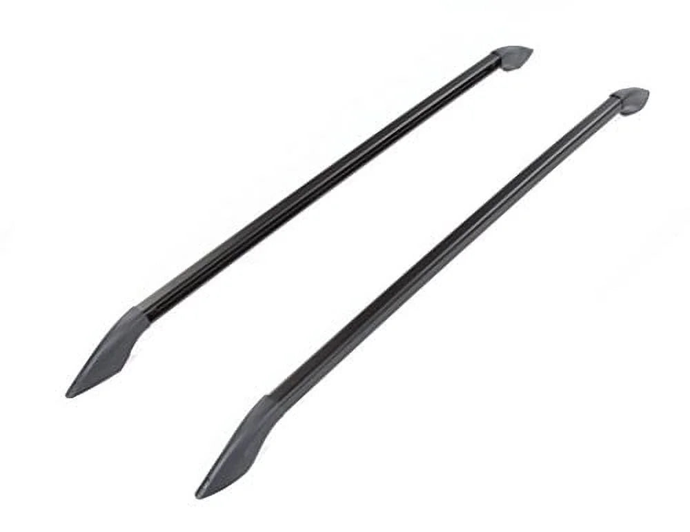 Black 58" Long Drill-in Installation Roof Rail C4924