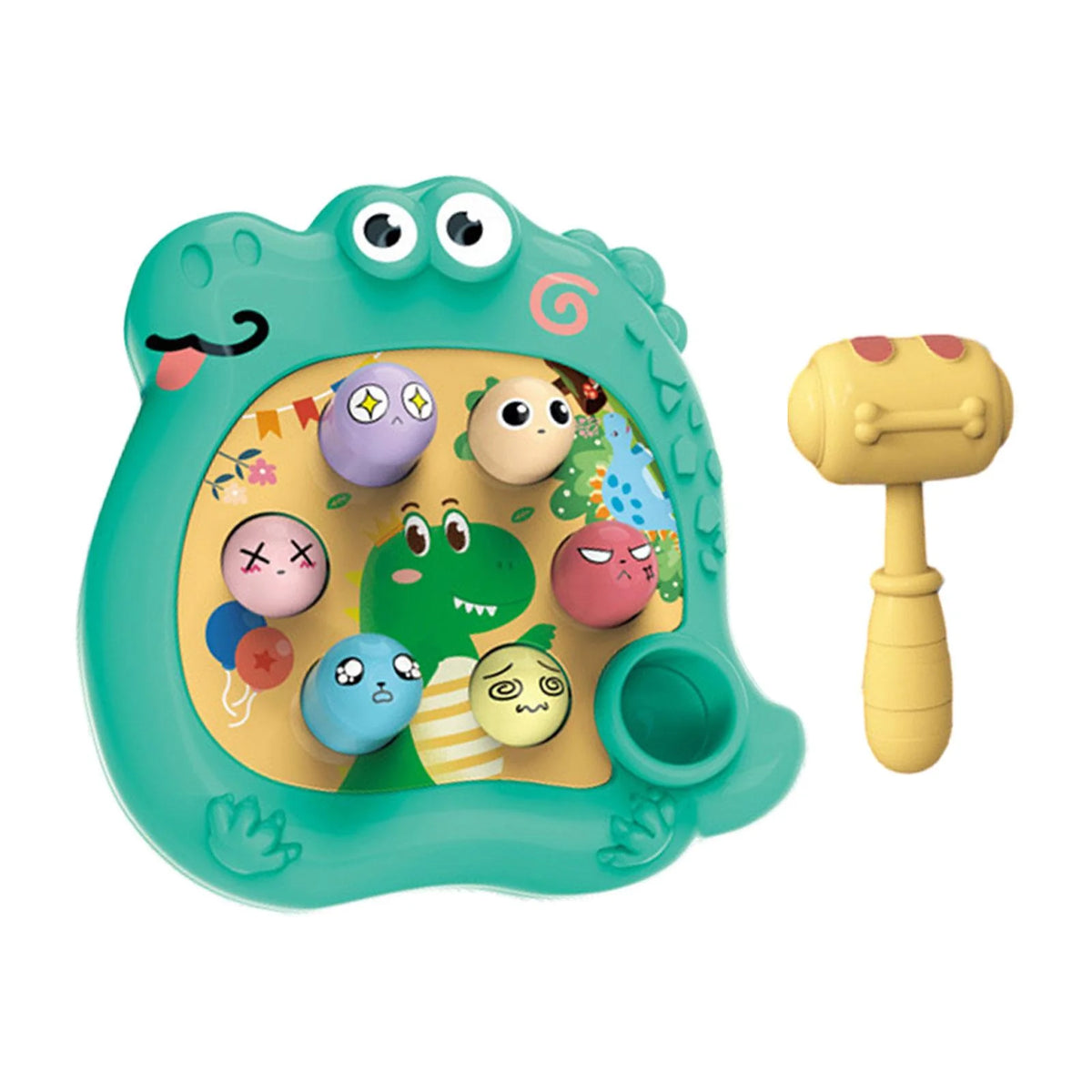 Green Pounding Hammering Game Educational Toys D971815