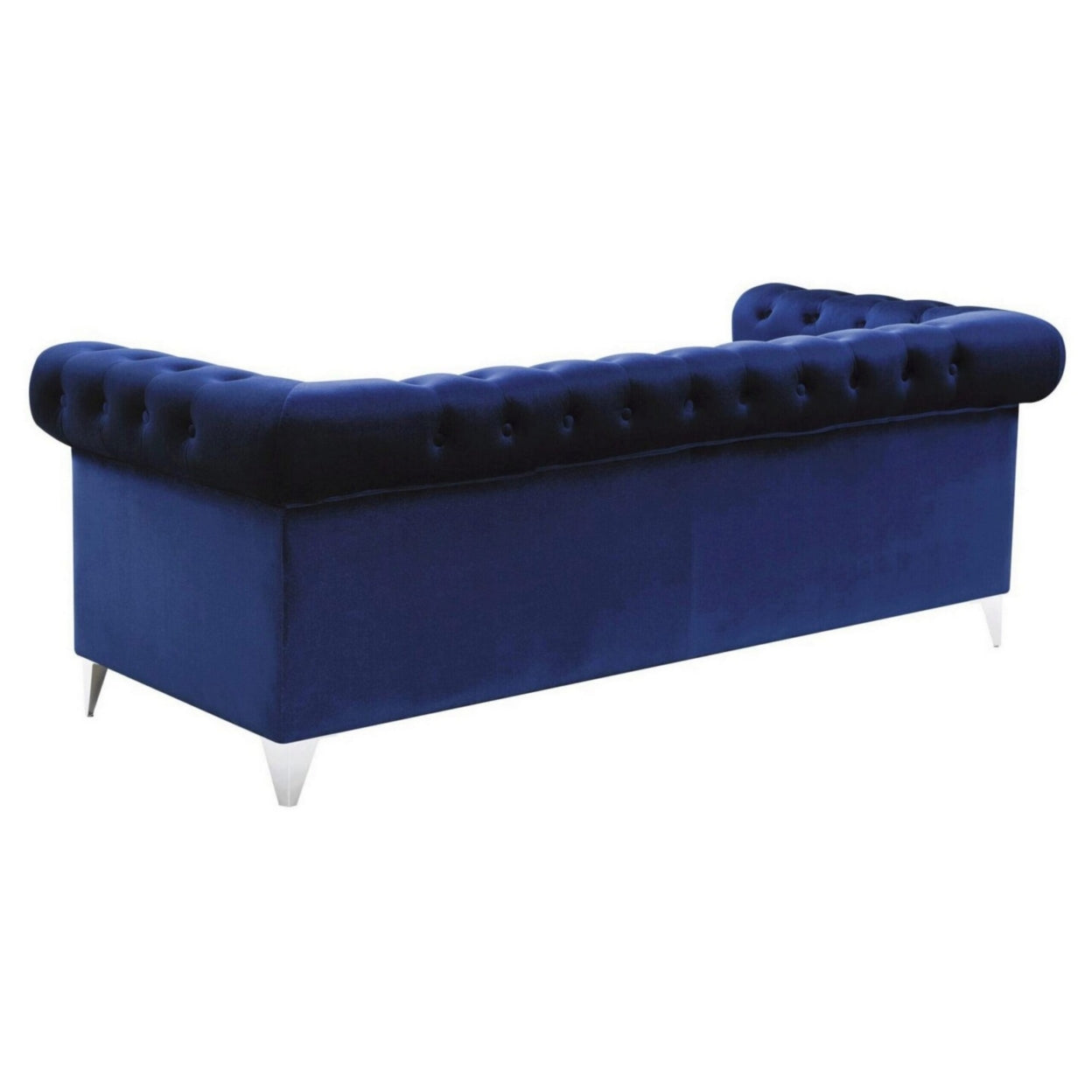 Blue Velvet Tuxedo Sofa E492725
