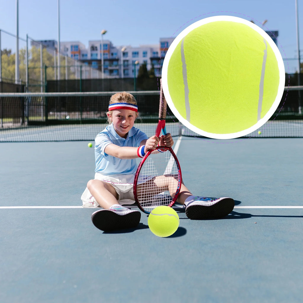 Yellow Inflatable Rubber Ball M4974