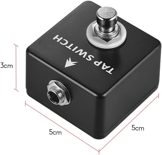 Full Metal Shell Tap Tempo Switch Pedal C89958