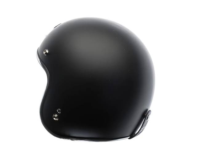 Flat Black Open Face 3/4 Helmet N403792
