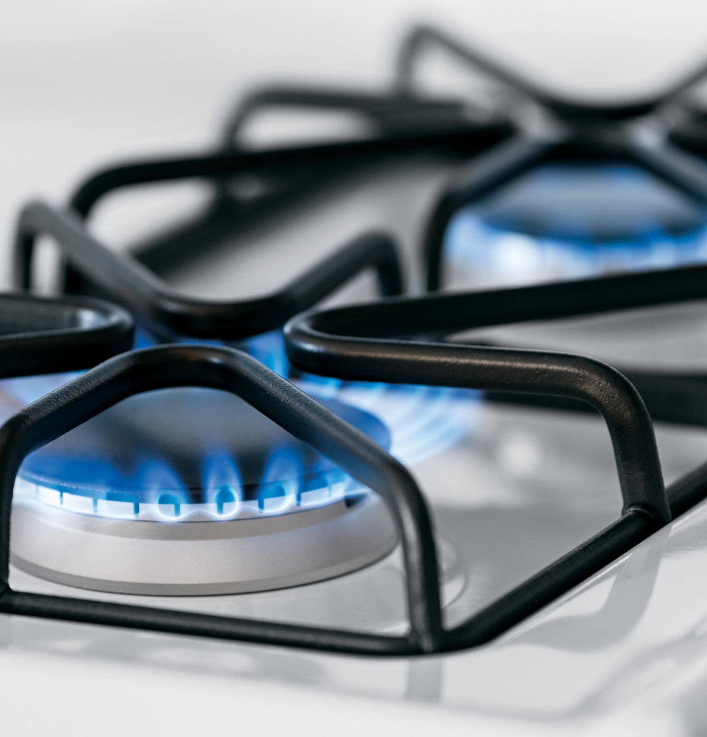 White Freestanding Gas Range with Broiler Drawer P228185