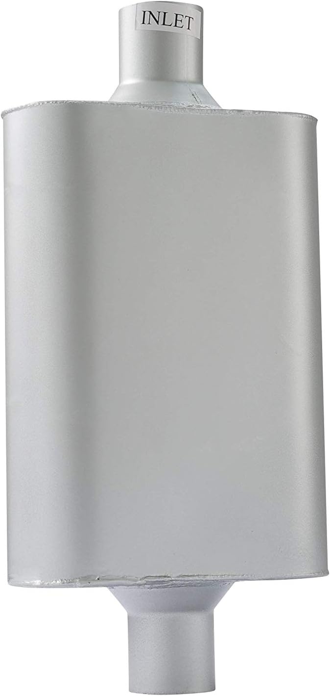 2 inch Inlet/Outlet Dual Chamber Muffler Pack of 2 P989
