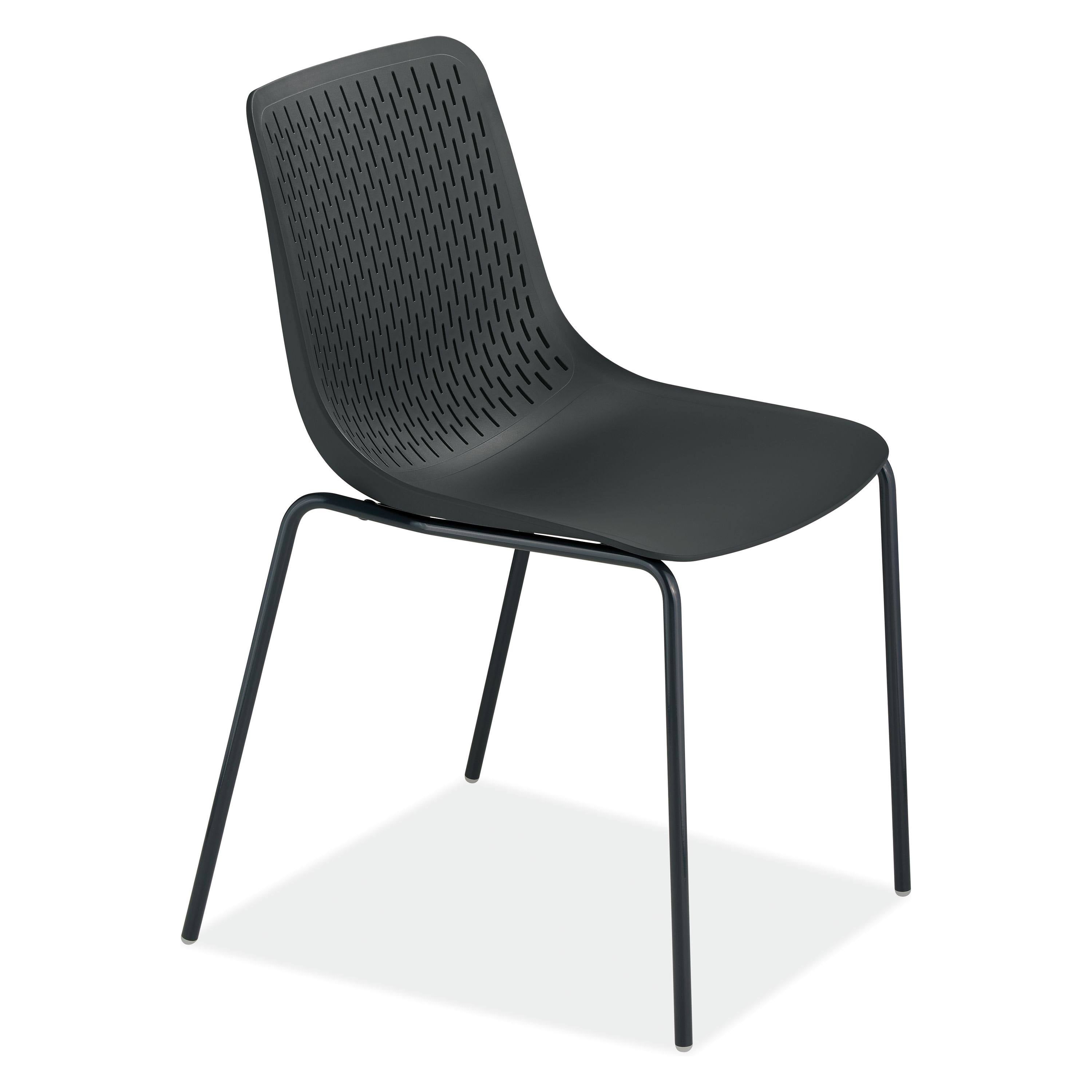 Grey Mini Patio Side Chair N145