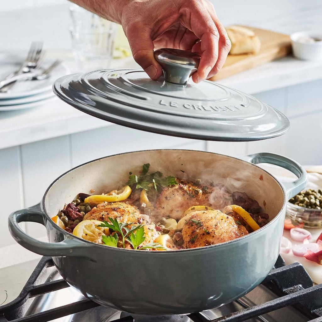 3.5-Quart Cast Iron Sauteuse K9095