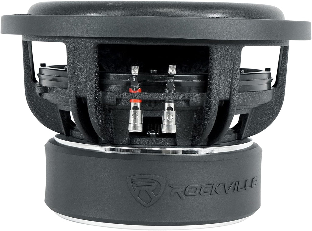 10" 6400w Subwoofers Sealed Sub Box Mono Amplifier Amp Kit D43139