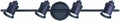 3-Bulb Wall Mount Track Light, Oil Rubbed Bronze, Pack of 2 V247955