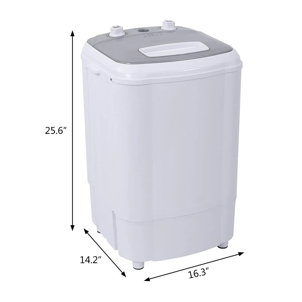 10lbs Portable Mini Washing Machine with Drain Pump T503152