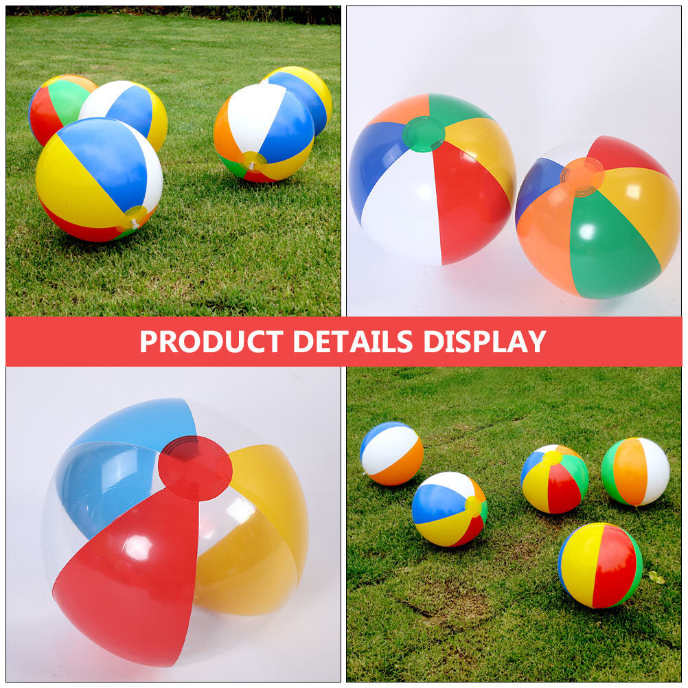3Pcs Inflatable Beach Ball Pool Summer Water Toy T18377