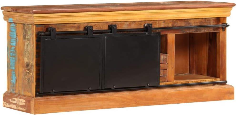 Solid Reclaimed Wood TV Cabinet I906