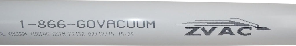 Central Vacuum Pipe Tubing Qty 5 of 56.5" (Total 23.5 feet) PVC Pipe Built in Vacuum Pipe Replacement ASTM F2158 (5) Pack of 2 U296