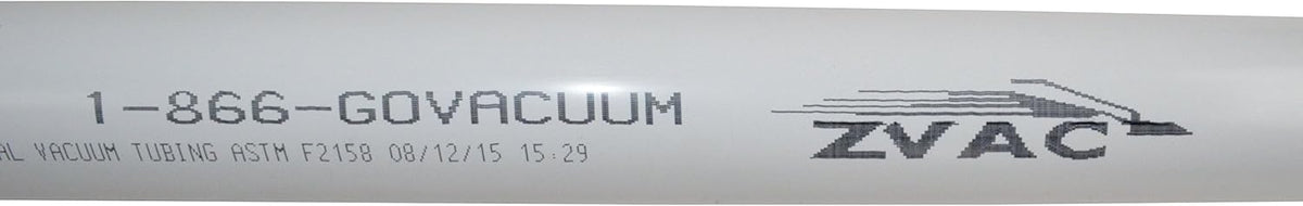 Central Vacuum Pipe Tubing Qty 5 of 56.5" (Total 23.5 feet) PVC Pipe Built in Vacuum Pipe Replacement ASTM F2158 (5) Pack of 2 U296