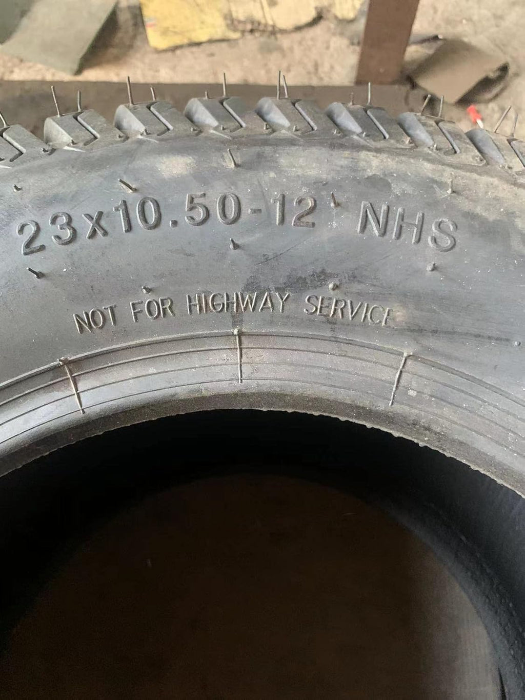 Set of 2 23x10.50-12 Lawn Mower Cart Turf Tires Q2922