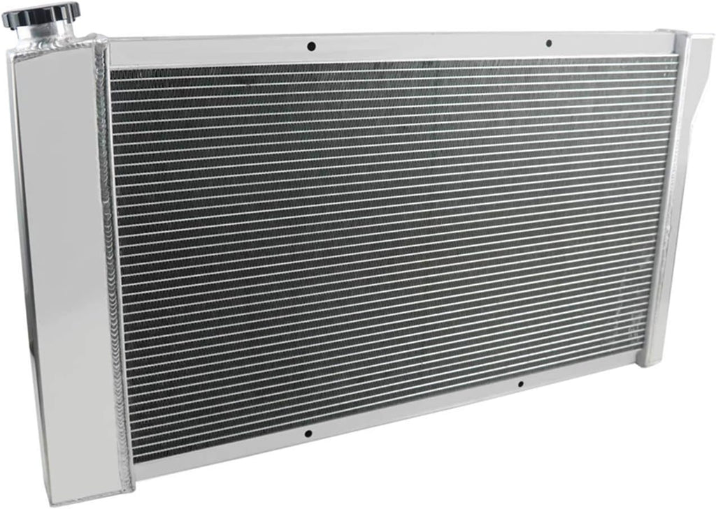 4 Row Aluminum Radiator with 2 x 12" Fan and Shroud M93629