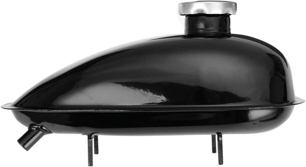 2L Metal Fuel Gas Tank with Cap for Motorized Bicycle Engine I406