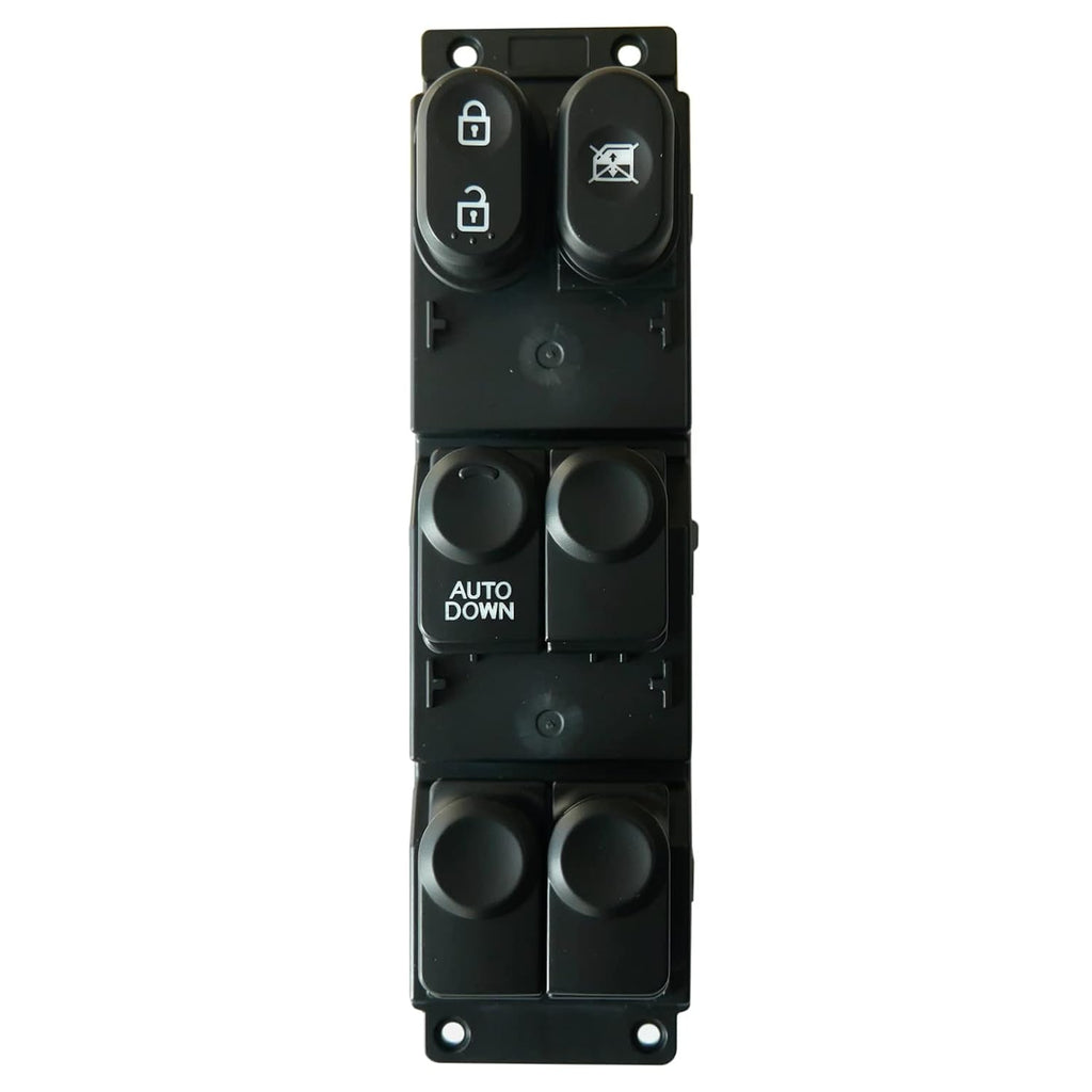 Master Power Window Switch Main Switch Assembly Front Left Driver Side Compatible with 2011-2017 Hyundai Accent 1.6L Pack of 2 H65235