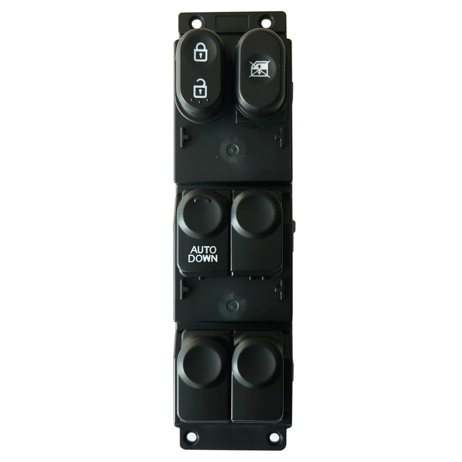 Master Power Window Switch Main Switch Assembly Front Left Driver Side Compatible with 2011-2017 Hyundai Accent 1.6L Pack of 2 H65235