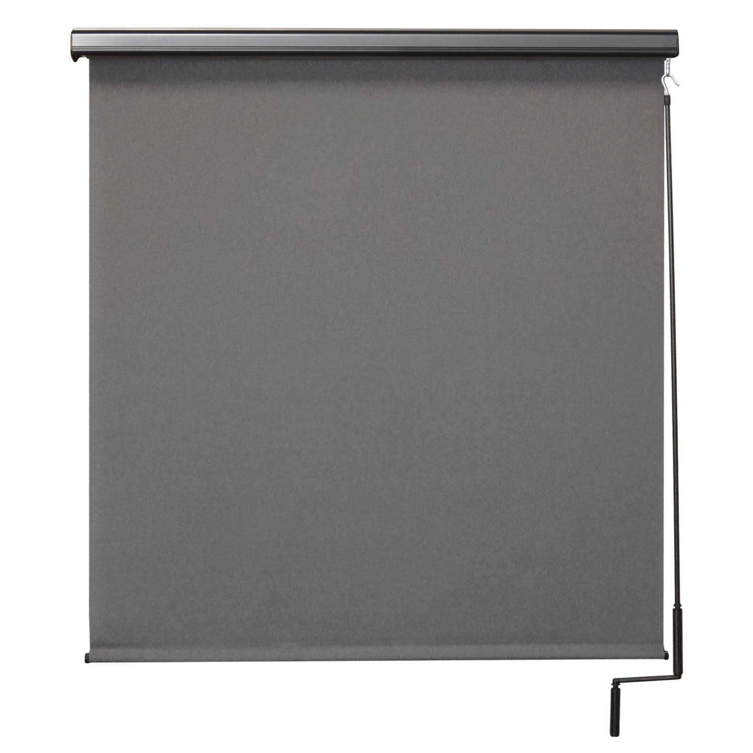 Cordless Outdoor Sun Shade with Protective Valance G86619
