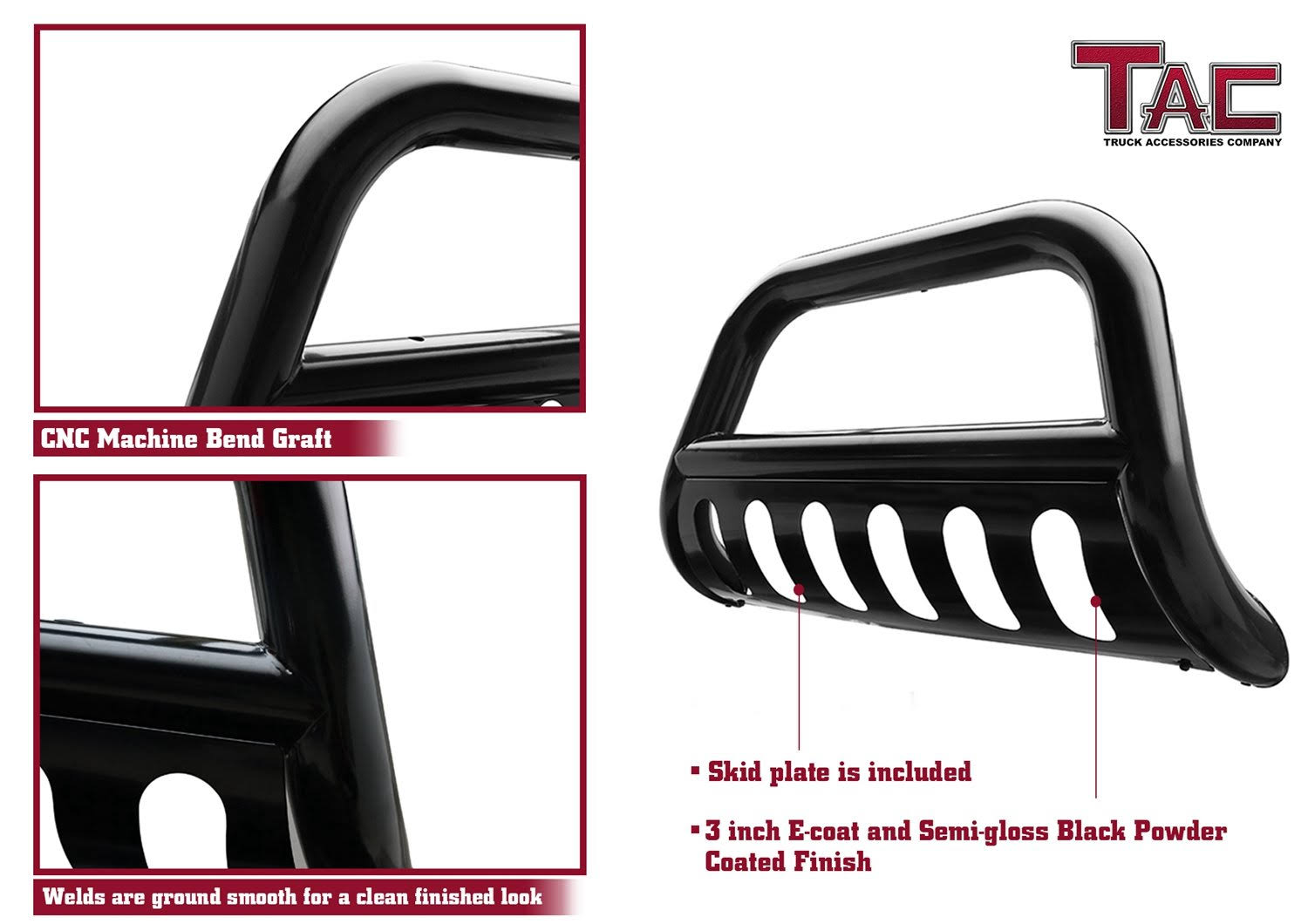 Gloss Black Bull Bar N38259