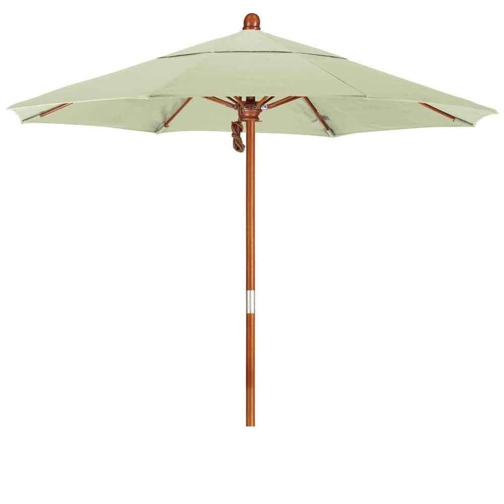 7.5 ft. Wood Market Umbrella W4760