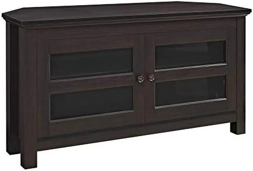 Grey Wood Corner TV Stand 44 Inch M868431