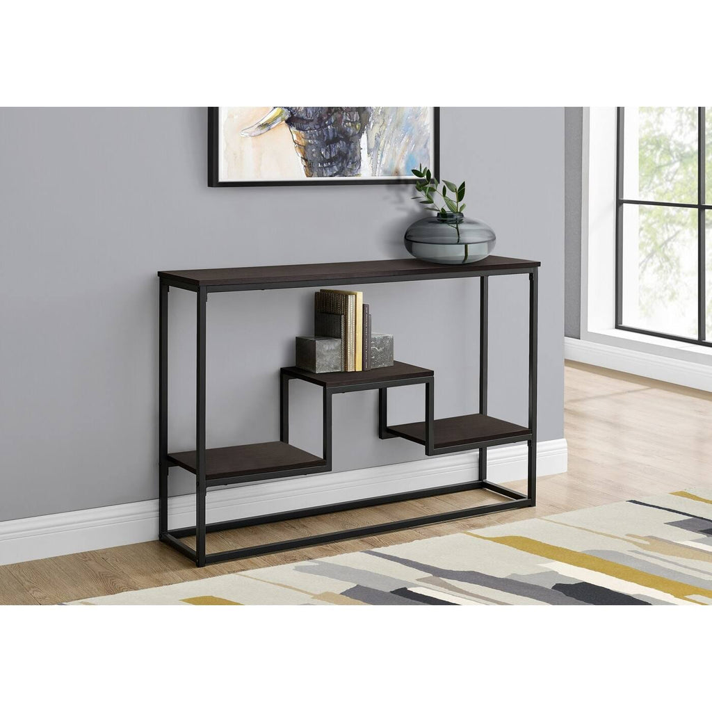 Espresso Finish Console Accent Table B319