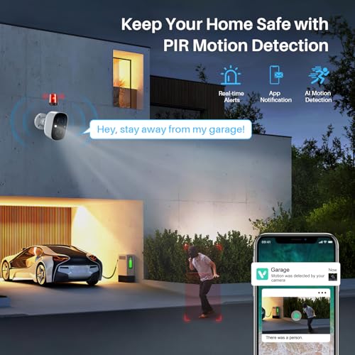 2K Color Night Vision Wireless Outdoor Security Camera M252263