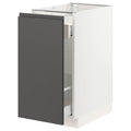 White Base Cabinet with Pull-Out Storage B897