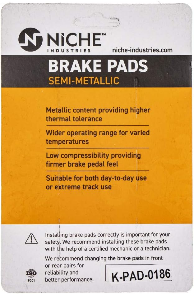 Brake Pad Set Semi-Metallic Pack of 2 I20762