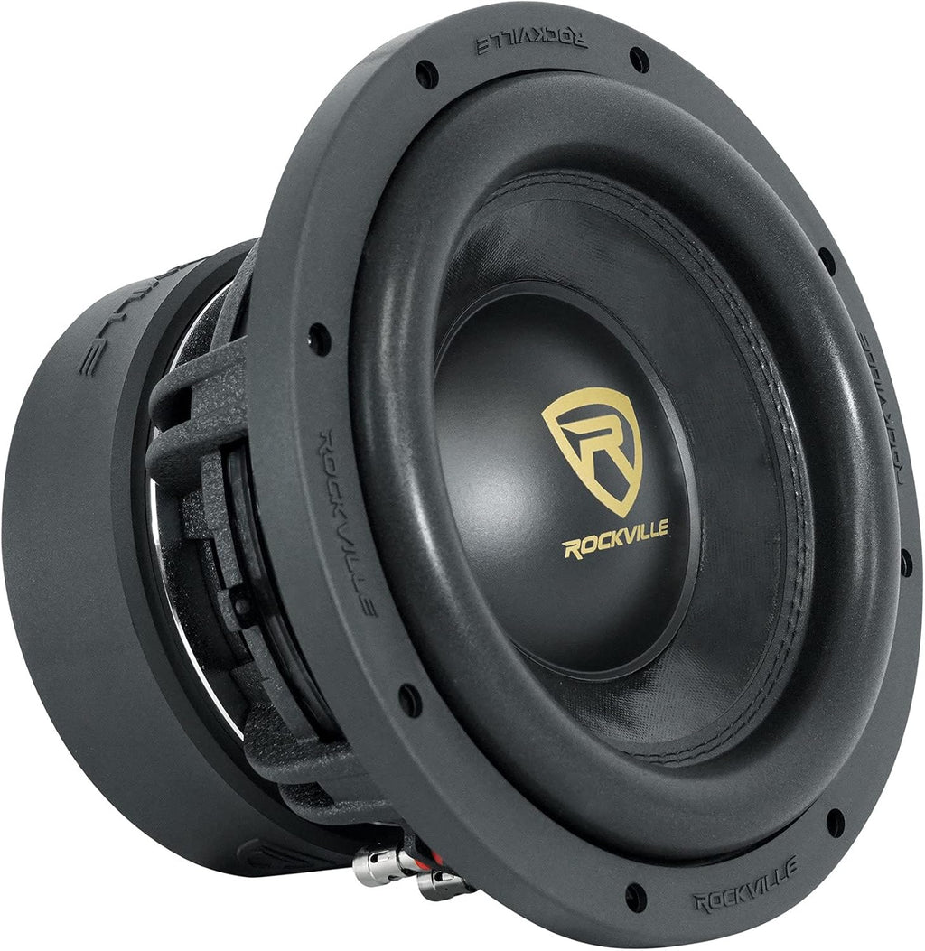 10" 6400w Subwoofers Sealed Sub Box Mono Amplifier Amp Kit D43139