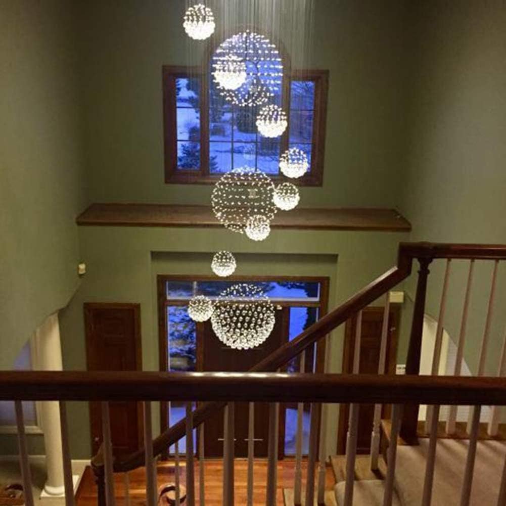 Crystal Chandelier, 13 Lights, Dia 31.5 X H86.6 F215448