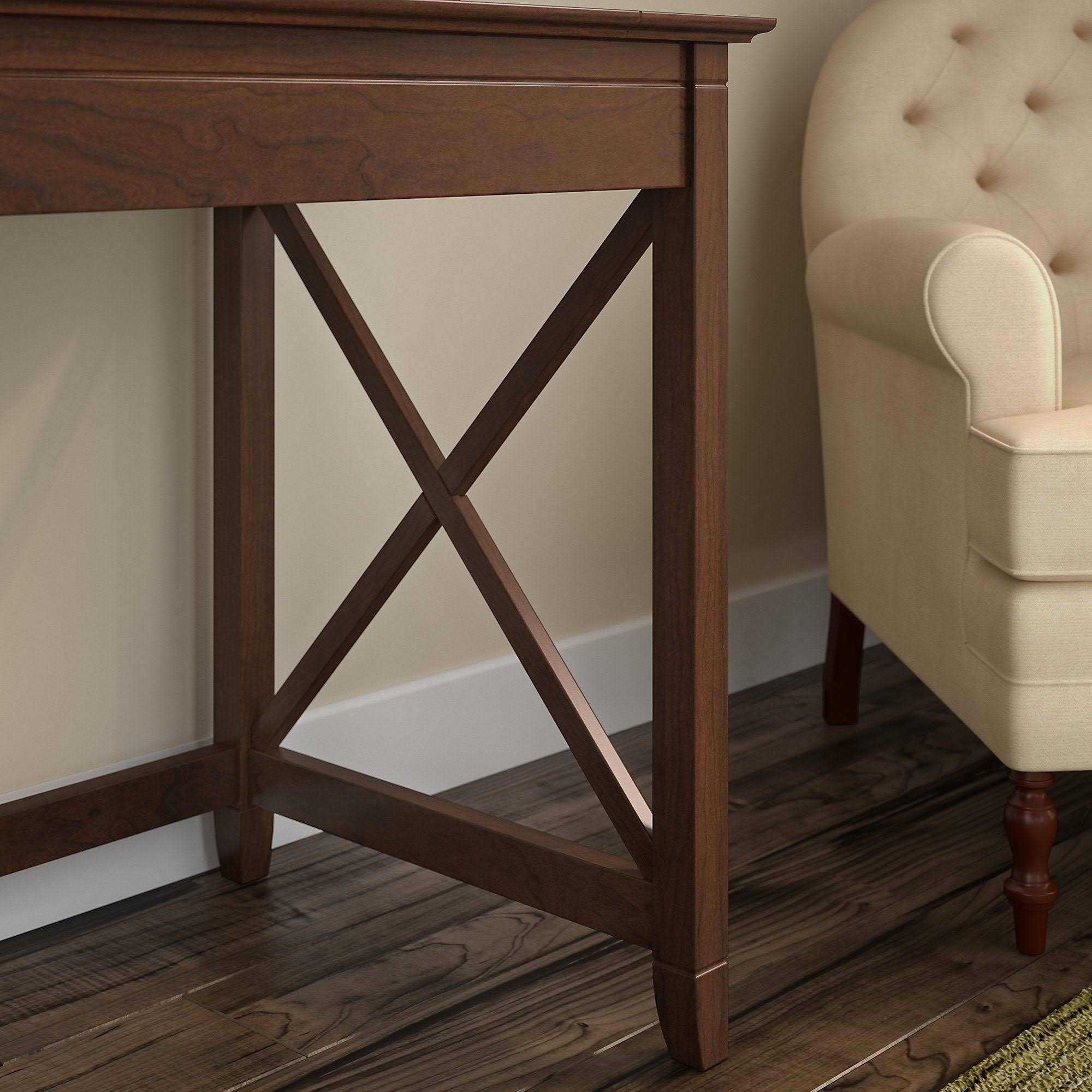 48W Writing Desk with 2 Drawer Mobile File Cabinet T304