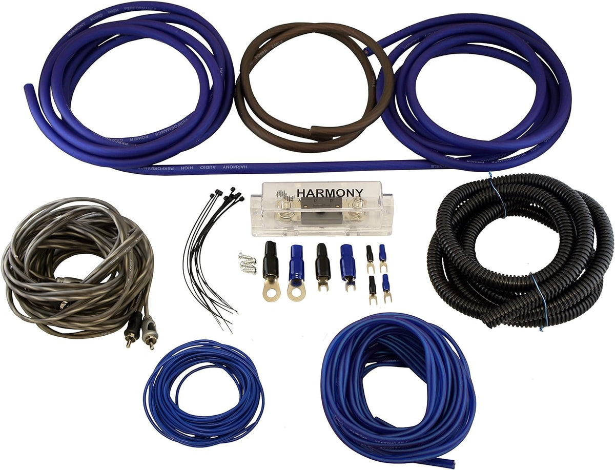 2 Car Subwoofer Bundle with Amplifier & Amp Kit F57802