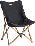 Black Aluminum Folding Moon Chair N98899