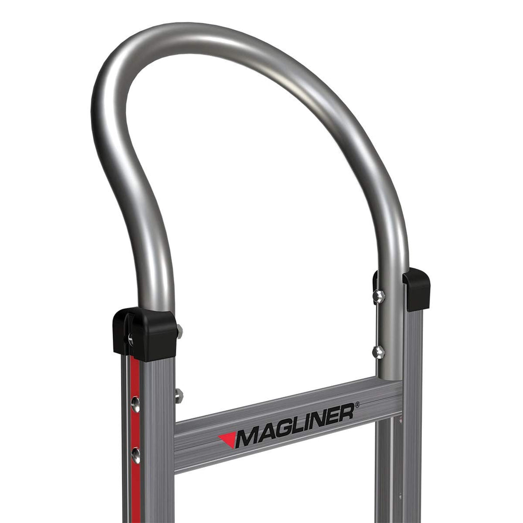 Aluminum Hand Truck with Horizontal Loop Handle, 500 lb Capacity M574