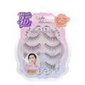 3D Eyelash Nudy Brown 4pairs X67106