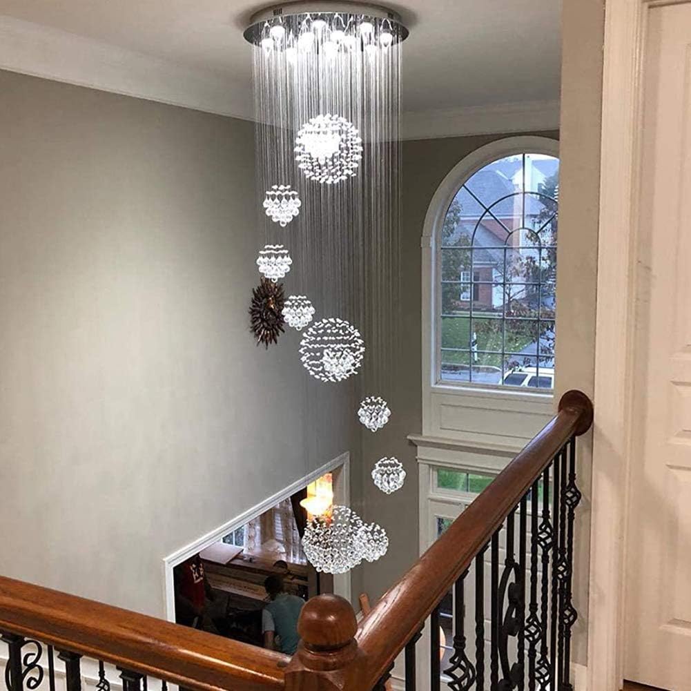 Crystal Chandelier, 13 Lights, Dia 31.5 X H86.6 F215448