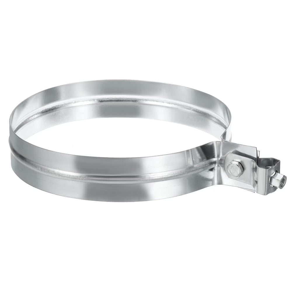 8 Inch Galvanized Steel Worm Gear Hose Clamp M996