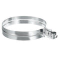 8 Inch Galvanized Steel Worm Gear Hose Clamp M996