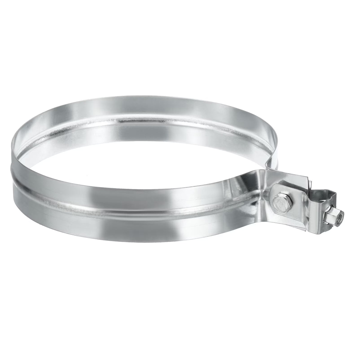 8 Inch Galvanized Steel Worm Gear Hose Clamp M996
