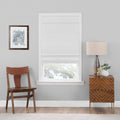 White Cordless Blackout Roman Shade E470944
