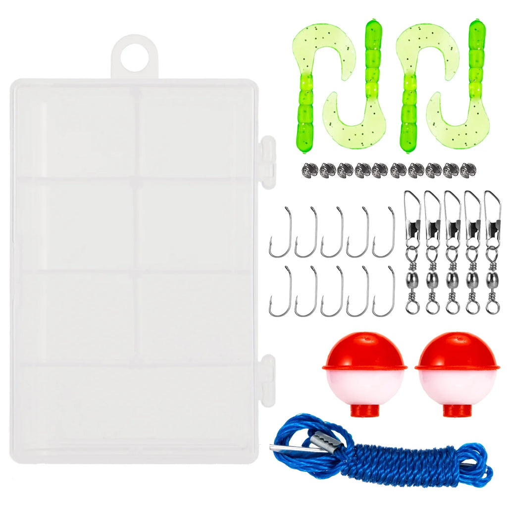 Telescopic Fishing Rod and Reel Combo with Carry Case 36pcs Fishing Tackle Set O7529