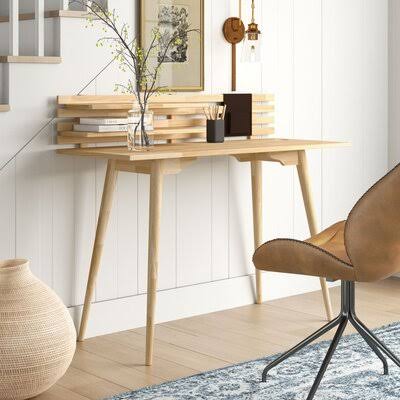 Solid Wood Desk Natural Q451