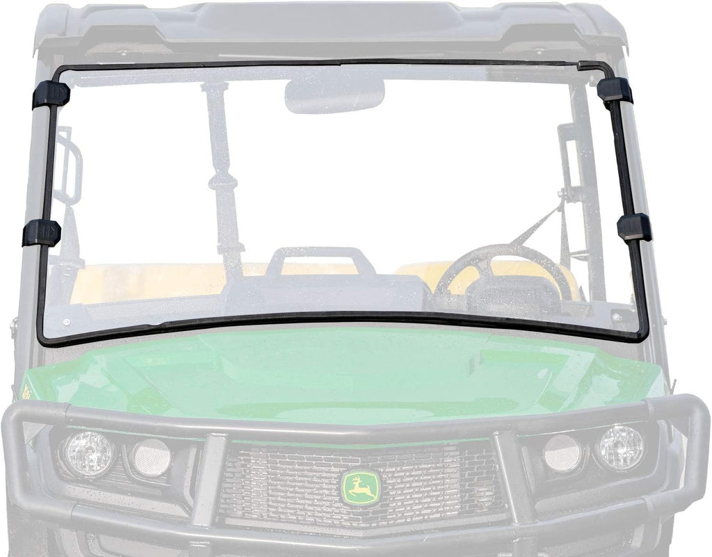 Heavy Duty Scratch Resistant Full Windshield, 1/4 Thick Polycarbonate B585