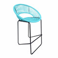 Glacier Blue Outdoor Bar Height Chair V454511